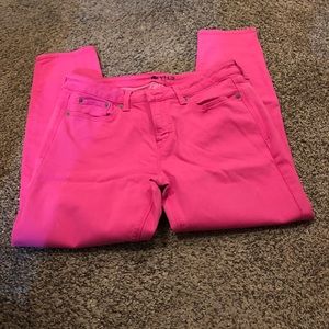 Hot Pink Jeans